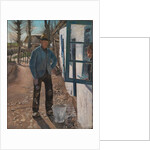 Whitewashing the Old House, 1908 by Laurits Andersen Ring