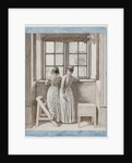 At a Window in the Artist's Studio, 1852 by Christoffer-Wilhelm Eckersberg