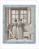 At a Window in the Artist's Studio, 1852 by Christoffer-Wilhelm Eckersberg