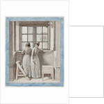 At a Window in the Artist's Studio, 1852 by Christoffer-Wilhelm Eckersberg