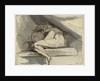 Woman Sitting, Curled up, after 1778 by Henry Fuseli