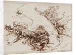 Studies for the Death of Empedocles, after 1666 by Salvator Rosa