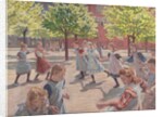 Playing Children, Enghave Square, 1907-08 by Peter Marius Hansen