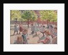Playing Children, Enghave Square, 1907-08 by Peter Marius Hansen