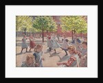 Playing Children, Enghave Square, 1907-08 by Peter Marius Hansen