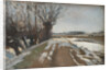 Winter Landscape. Utterslev near Copenhagen, 1887 by Albert Gottschalk
