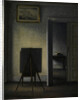 The Artist's Easel, 1910 by Vilhelm Hammershoi