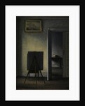 The Artist's Easel, 1910 by Vilhelm Hammershoi