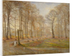 Late Autumn Day in the Jægersborg Deer Park, North of Copenhagen, 1886 by Theodor Esbern Philipsen