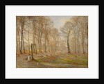 Late Autumn Day in the Jægersborg Deer Park, North of Copenhagen, 1886 by Theodor Esbern Philipsen
