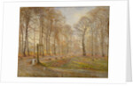 Late Autumn Day in the Jægersborg Deer Park, North of Copenhagen, 1886 by Theodor Esbern Philipsen