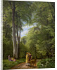 A Beech Wood in May near Iselingen Manor, Zealand, 1857 by Peter Christian Skovgaard