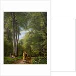 A Beech Wood in May near Iselingen Manor, Zealand, 1857 by Peter Christian Skovgaard