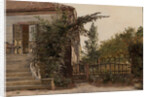 The Garden Steps Leading to the Artist’s Studio at Blegdammen outside Copenhagen, 1845 by Christen Schjellerup Kobke