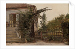 The Garden Steps Leading to the Artist’s Studio at Blegdammen outside Copenhagen, 1845 by Christen Schjellerup Kobke