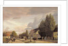 Morning View of Østerbro, 1836 by Christen Schjellerup Kobke
