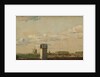View from a Window in Toldbodvej Looking towards the Citadel in Copenhagen, c. 1833 by Christen Schjellerup Kobke