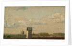 View from a Window in Toldbodvej Looking towards the Citadel in Copenhagen, c. 1833 by Christen Schjellerup Kobke