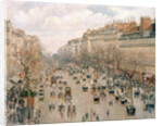 Boulevard Montmartre, Afternoon Sun, 1897 by Camille Pissarro