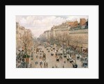 Boulevard Montmartre, Afternoon Sun, 1897 by Camille Pissarro