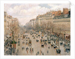 Boulevard Montmartre, Afternoon Sun, 1897 by Camille Pissarro