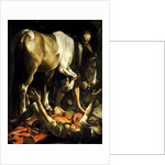 The Conversion of St. Paul, 1601 by Michelangelo Merisi da Caravaggio