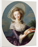 The Vicomtesse de Vaudreuil, 1785 by Elisabeth Louise Vigee-Lebrun