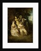The Italian Serenade by Jean Antoine Watteau