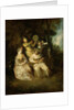 The Italian Serenade by Jean Antoine Watteau