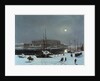 View of the Royal Palace of Stockholm in Winter by Baron Karl-Stefan Bennet