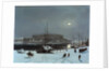 View of the Royal Palace of Stockholm in Winter by Baron Karl-Stefan Bennet