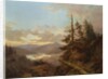 Norwegian Landscape in the Light of the Early Morning, 1863 by Carl XV or Karl Ludvig Eugene