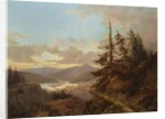 Norwegian Landscape in the Light of the Early Morning, 1863 by Carl XV or Karl Ludvig Eugene