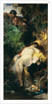 Nymph and Fauns, 1875 by Julius Kronberg