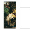 Nymph and Fauns, 1875 by Julius Kronberg
