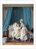 Lady Getting Out of Bed, 1776 by Niclas II Lafrensen