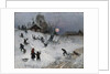 Sledging, 1882 by Bruno Andreas Liljefors