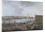 View of Stockholm from the Royal Palace by Elias Martin