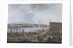 View of Stockholm from the Royal Palace by Elias Martin
