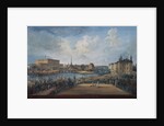 View of Stockholm from the Fersen Terrace with the Palace Makalos by Elias Martin