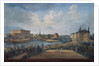 View of Stockholm from the Fersen Terrace with the Palace Makalos by Elias Martin