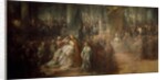 The Coronation of King Gustav III of Sweden by Carl Gustaf Pilo