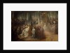 The Coronation of King Gustav III of Sweden by Carl Gustaf Pilo
