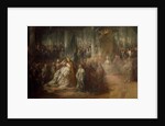 The Coronation of King Gustav III of Sweden by Carl Gustaf Pilo