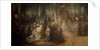 The Coronation of King Gustav III of Sweden by Carl Gustaf Pilo