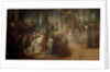 The Coronation of King Gustav III of Sweden by Carl Gustaf Pilo