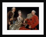 John Jennings Esq. and His Brother and Sister-in-Law, 1769 by Alexander Roslin