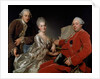 John Jennings Esq. and His Brother and Sister-in-Law, 1769 by Alexander Roslin