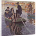Church Goers in a Boat, 1909 by Carl Wilhelm Wilhelmson