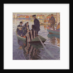 Church Goers in a Boat, 1909 by Carl Wilhelm Wilhelmson
